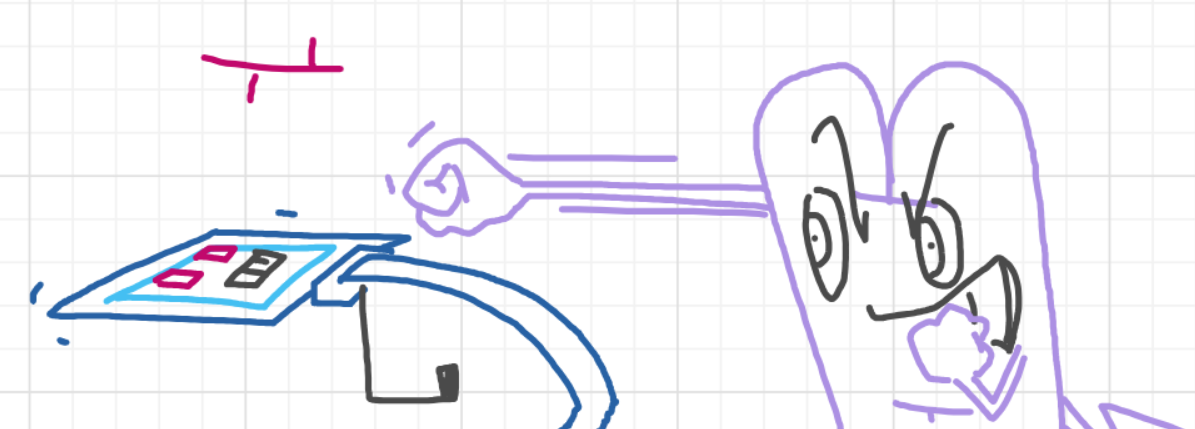 A panel from I've Been Everywhere, Man, episode nine of the Board Boards object show by Furretwalk/WalkingFurret.